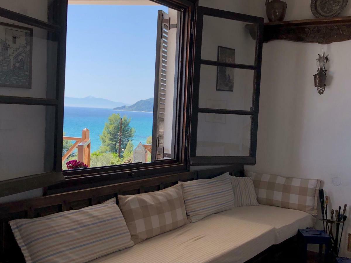 Unique Sea View House Villa Kalandra Exteriör bild