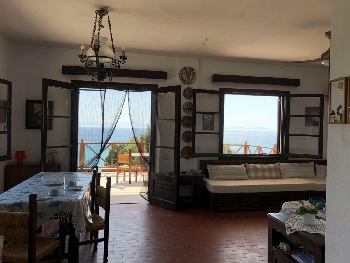 Unique Sea View House Villa Kalandra Exteriör bild