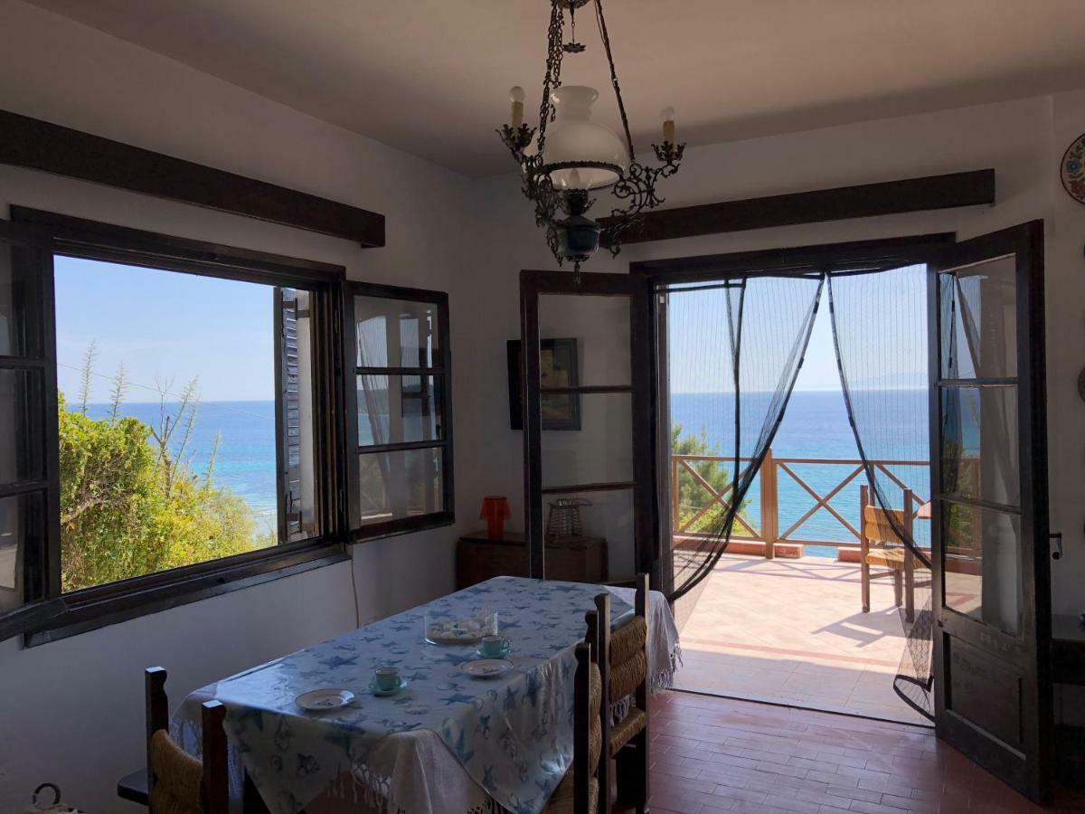 Unique Sea View House Villa Kalandra Exteriör bild