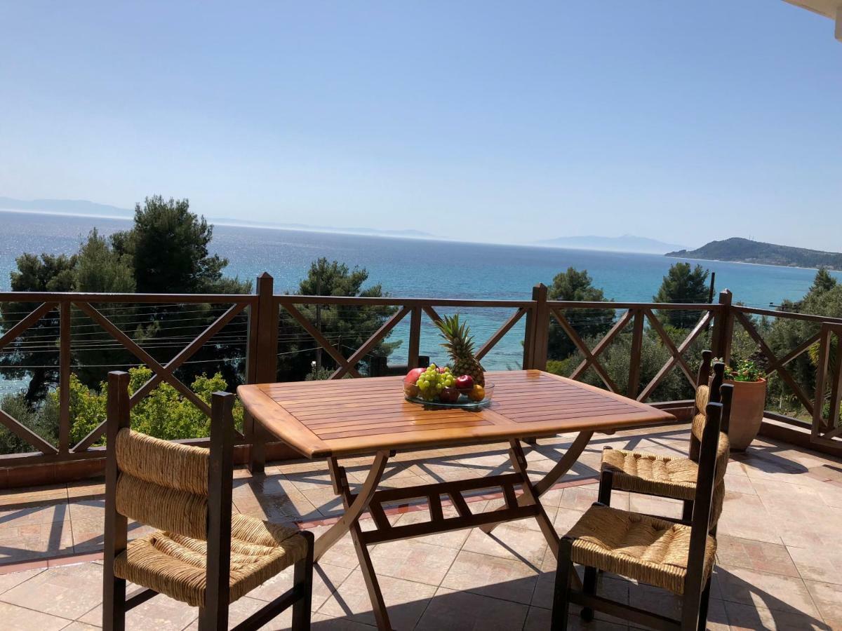 Unique Sea View House Villa Kalandra Exteriör bild