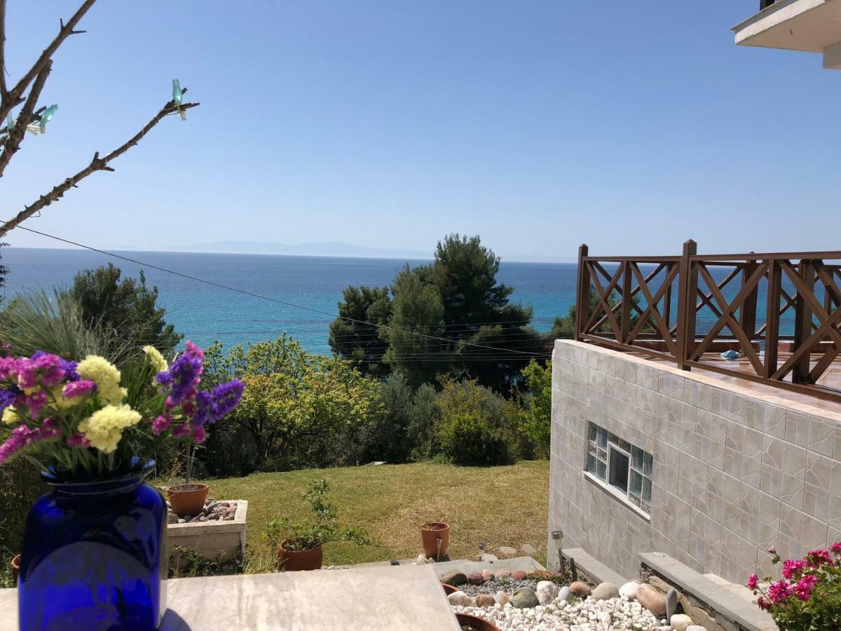 Unique Sea View House Villa Kalandra Exteriör bild
